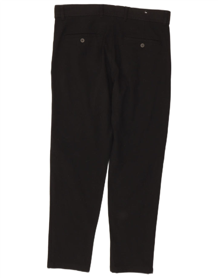 Мужские брюки-чиносы Zara EU 40 Medium W31 L29, черный полиэстер