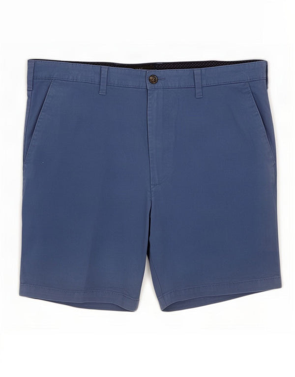 Мужские шорты чинос Marks & Spencer W38 XL, синие, хлопок