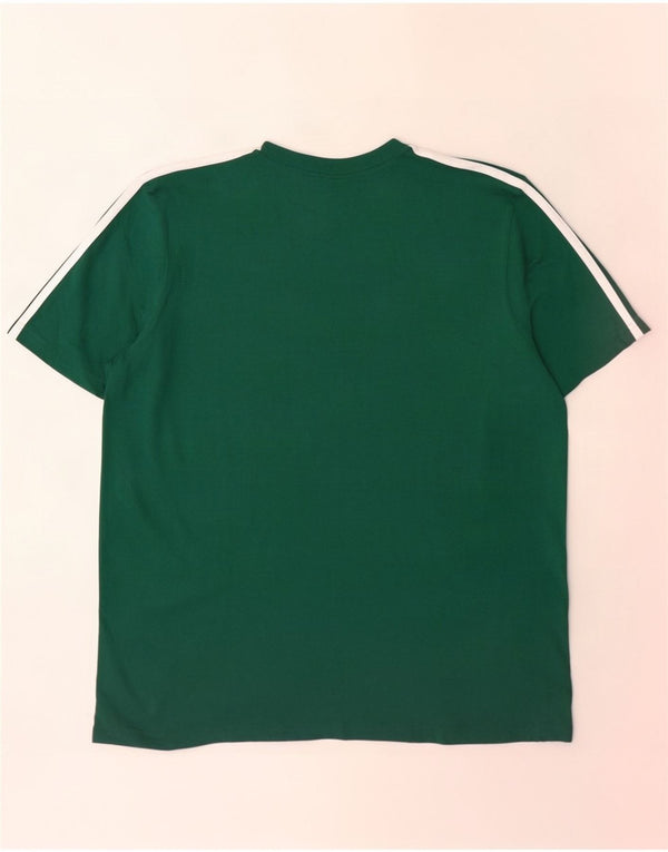 Adidas Мужская футболка Top 2XL Зеленый хлопок