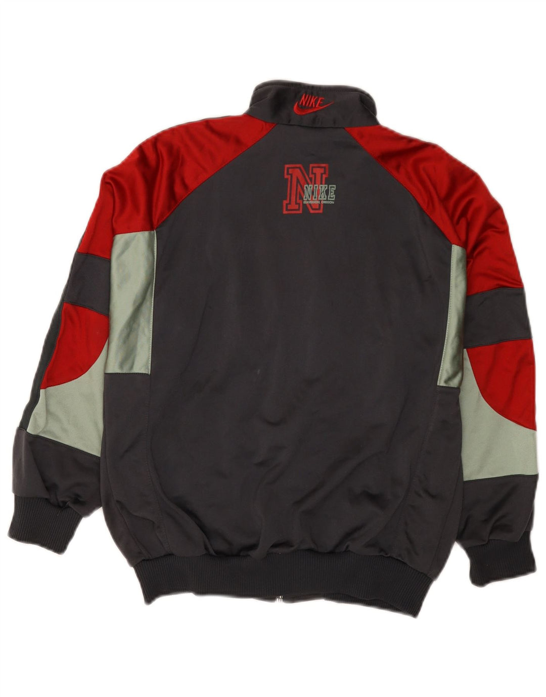 Спортивный костюм с графическим рисунком для мальчиков Nike, 10–11 лет, средний серый цвет с цветными блоками