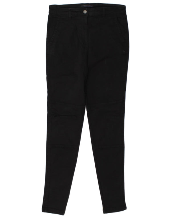 Женские джинсы скинни Marks & Spencer UK 10, маленькие W27 L30, черный хлопок