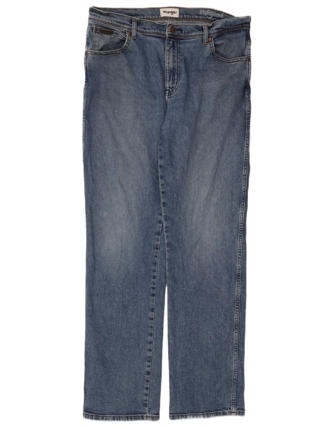 Мужские прямые джинсы Wrangler Texas W36 L32 синие