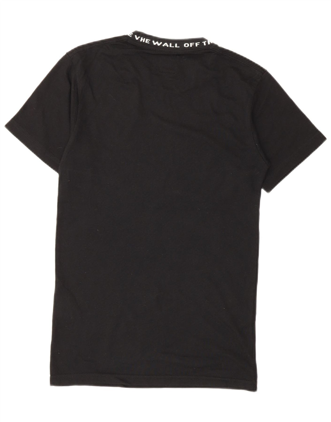 Мужская футболка с рисунком Vans Top XS, черный хлопок