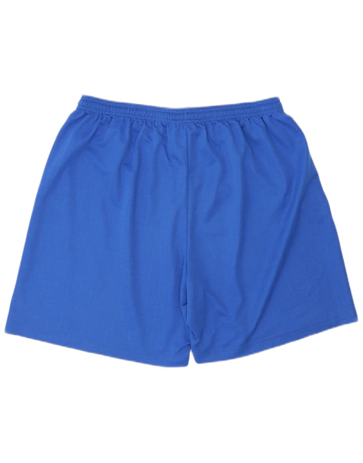 Мужские спортивные шорты Umbro XL синие из полиэстера