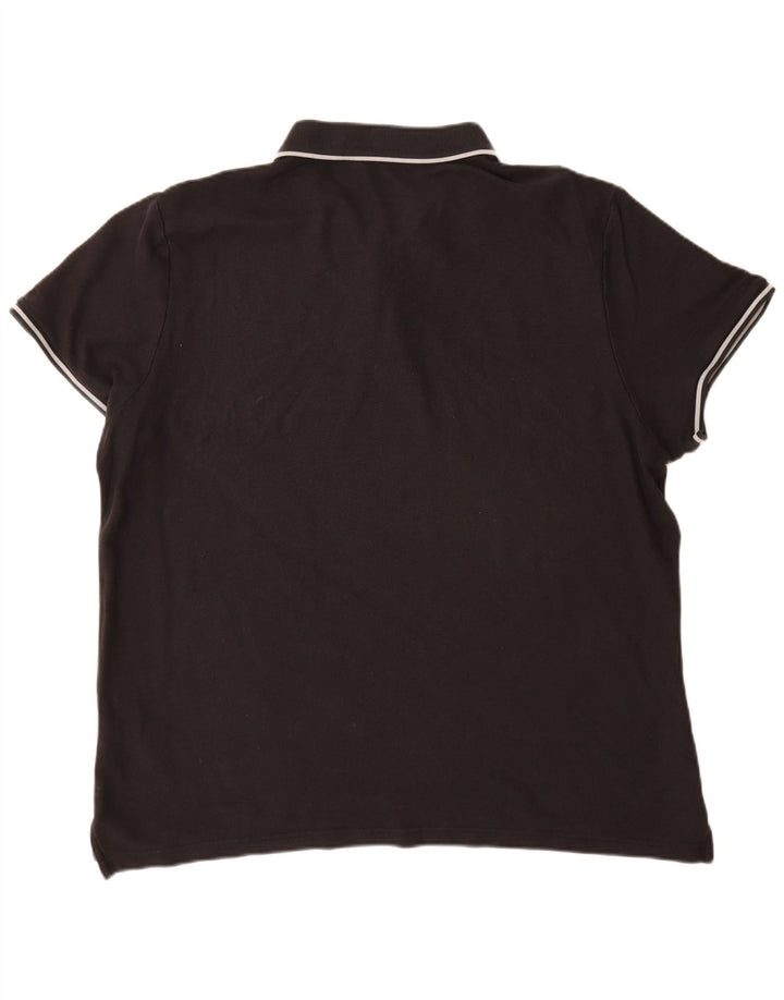 Мужская рубашка-поло NIKE 2XL, черный хлопок