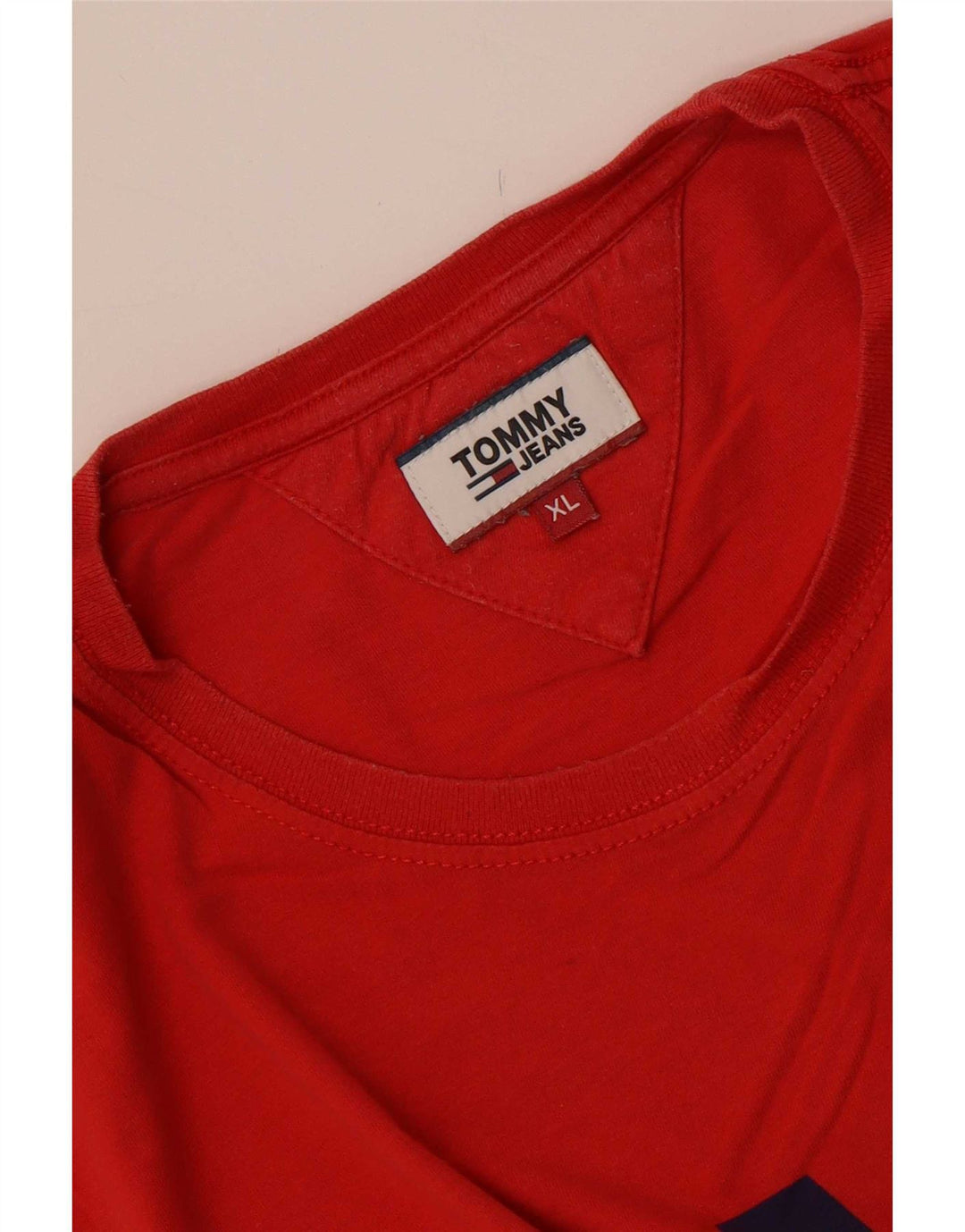 Tommy Hilfiger Мужская футболка с рисунком Top XL Красный