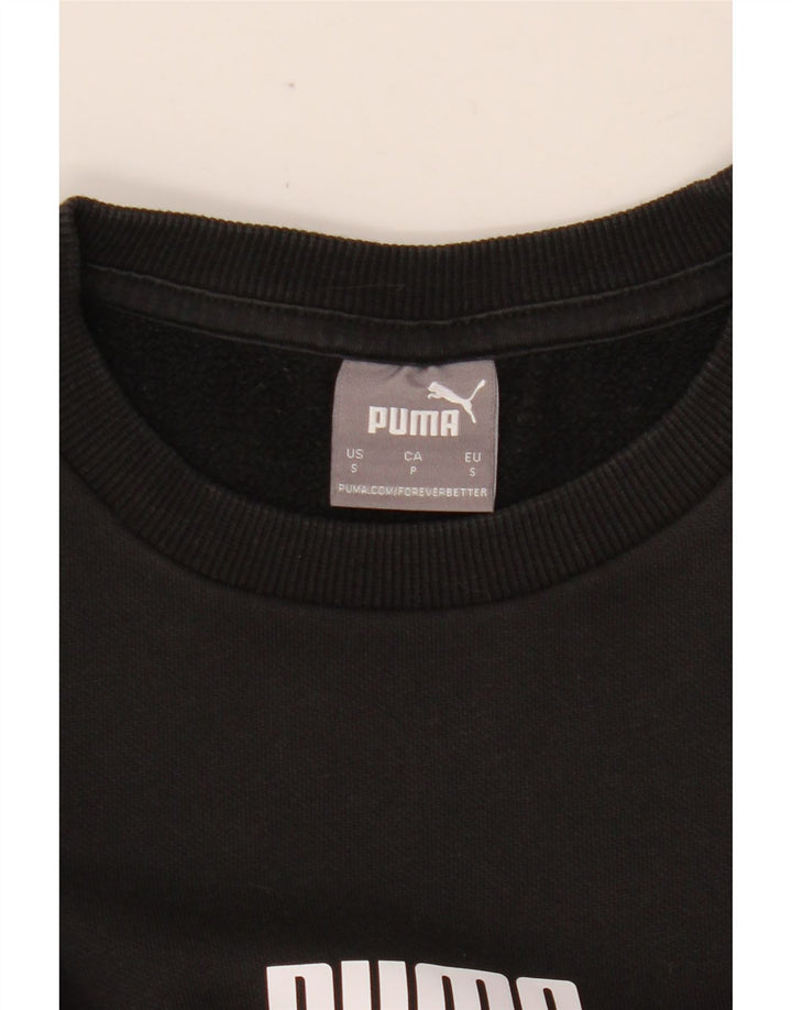 Женский свитер с рисунком PUMA UK 10, маленький черный