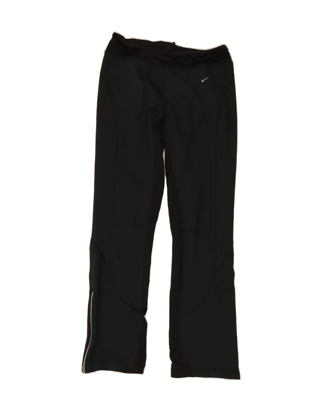 NIKE Womens Tracksuit Trousers UK 12/14 Medium  Black Polyester Vintage Nike and Second-Hand Nike from Messina Hembry 