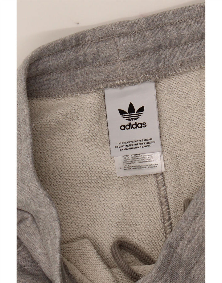 ADIDAS Mens Sport Shorts Medium Grey Cotton Vintage Adidas and Second-Hand Adidas from Messina Hembry 