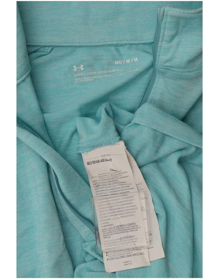 Женский спортивный костюм-пуловер Under Armour Heat Gear, Великобритания 14, средний синий цвет