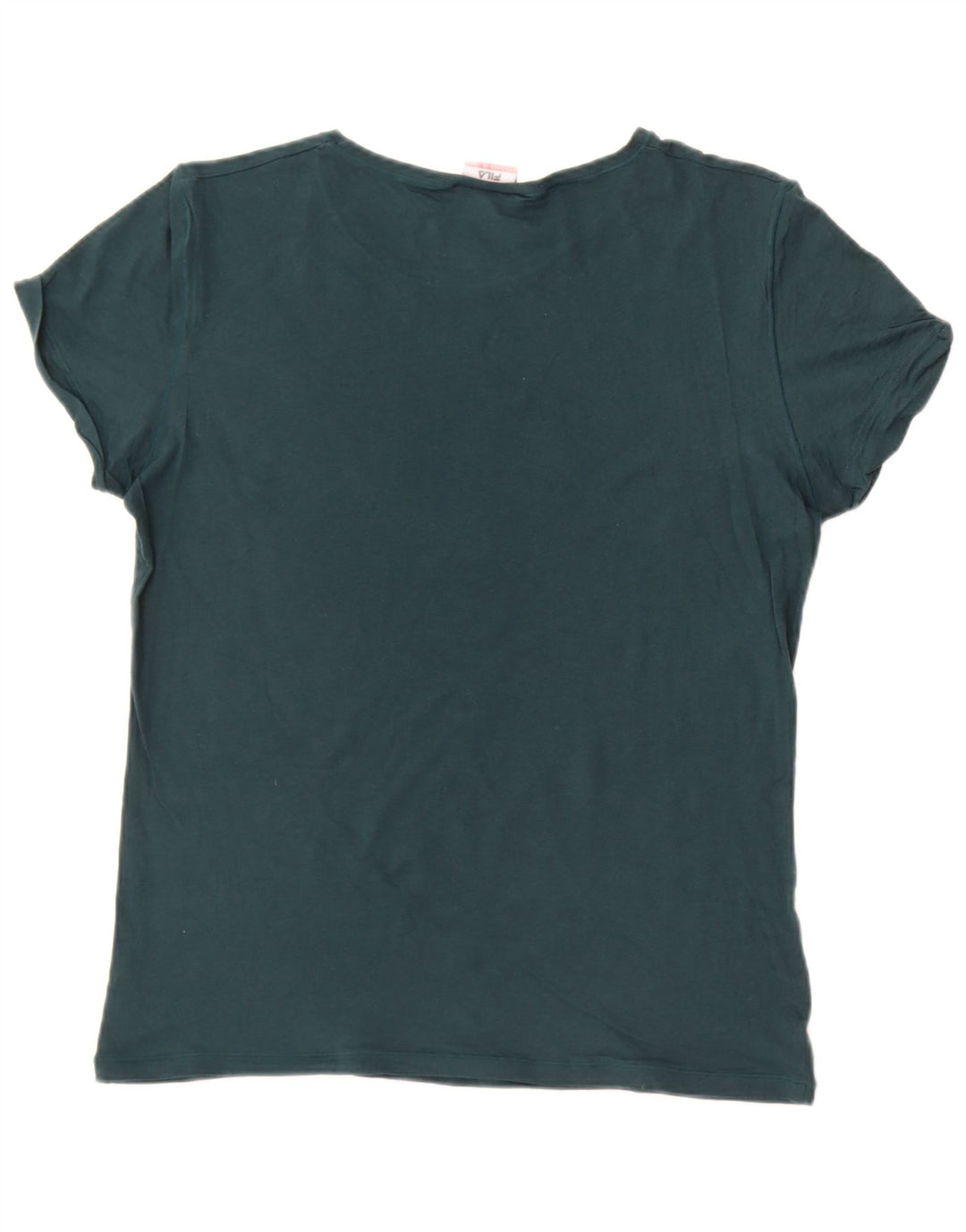 Мужская футболка Fila Top из хлопка среднего зеленого цвета