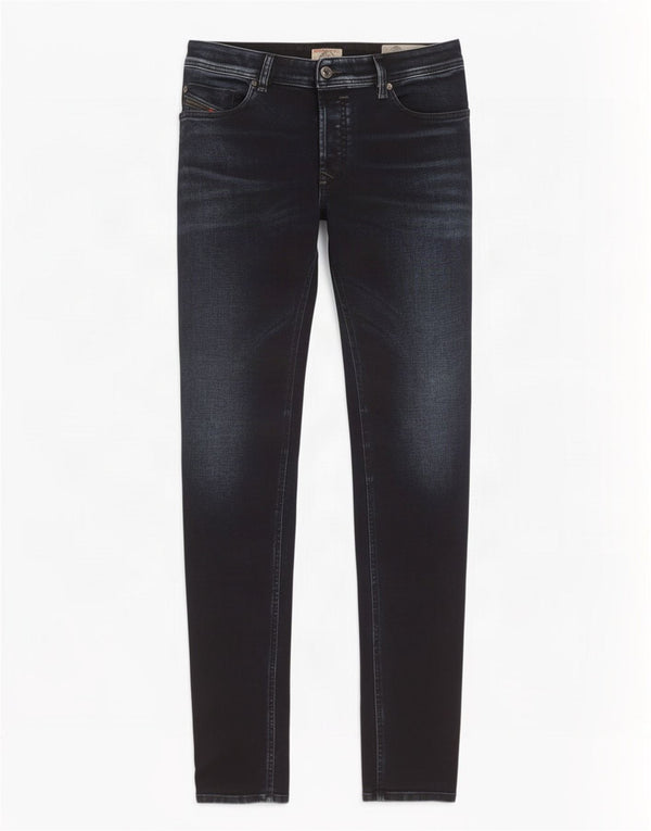 Мужские джинсы скинни Diesel Sleenker Super Skinny W32 L32, темно-синий, хлопок