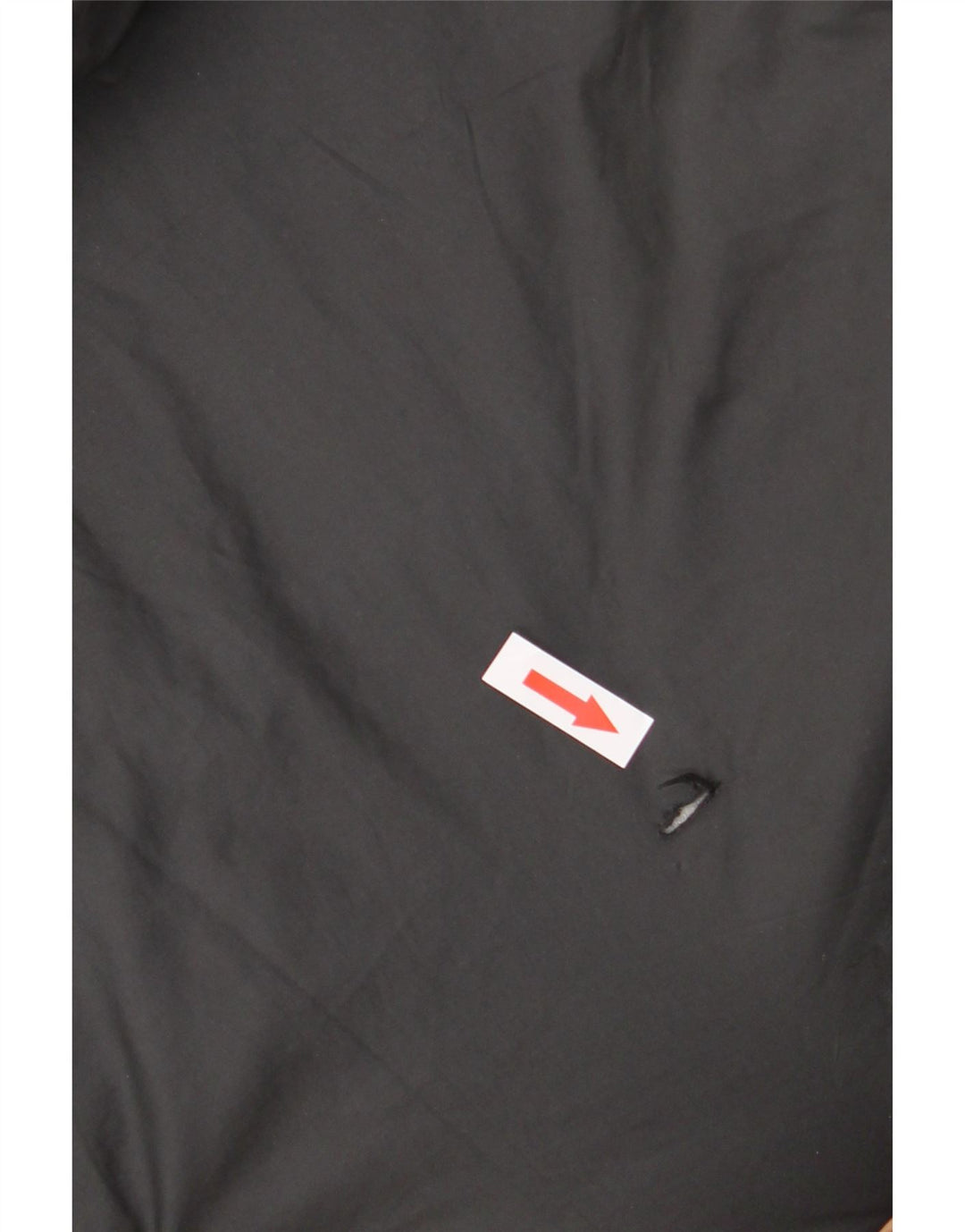 Стеганая куртка The North Face для мальчиков 11–12 лет, большая серая с цветными блоками