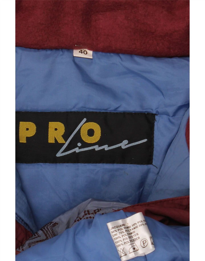 Мужская лыжная куртка-анорак оверсайз Canyon UK 40, большой синий цветочный полиамид