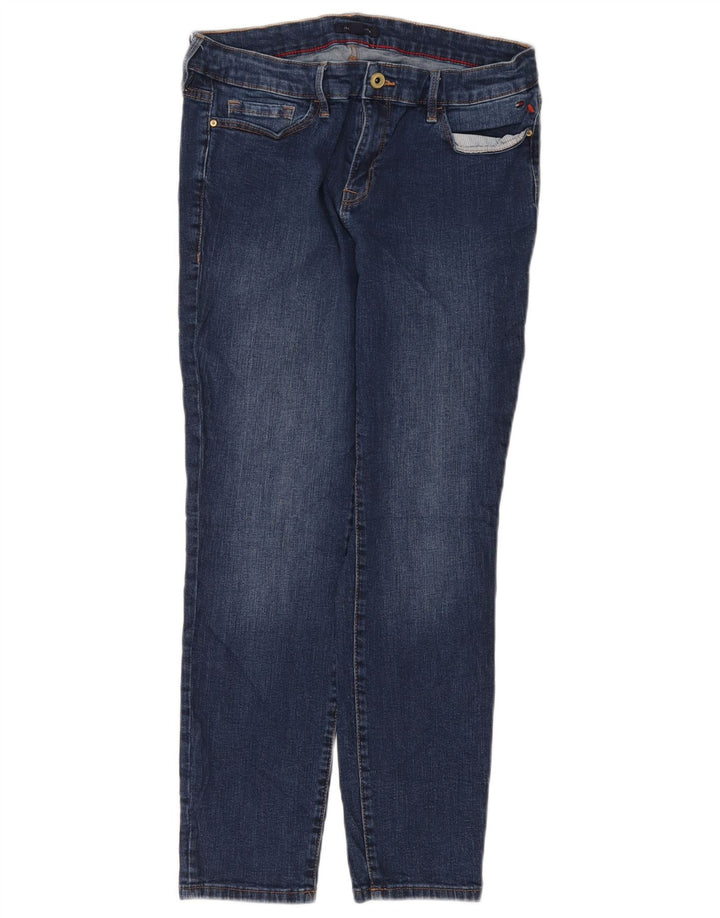 Женские узкие джинсы Tommy Hilfiger США 8, средние W30 L27, синие, хлопок