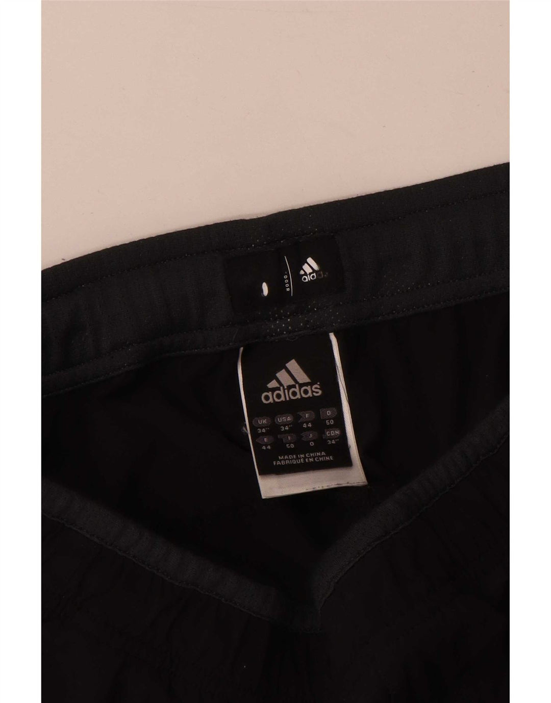 Мужские спортивные брюки Adidas, большой черный нейлон