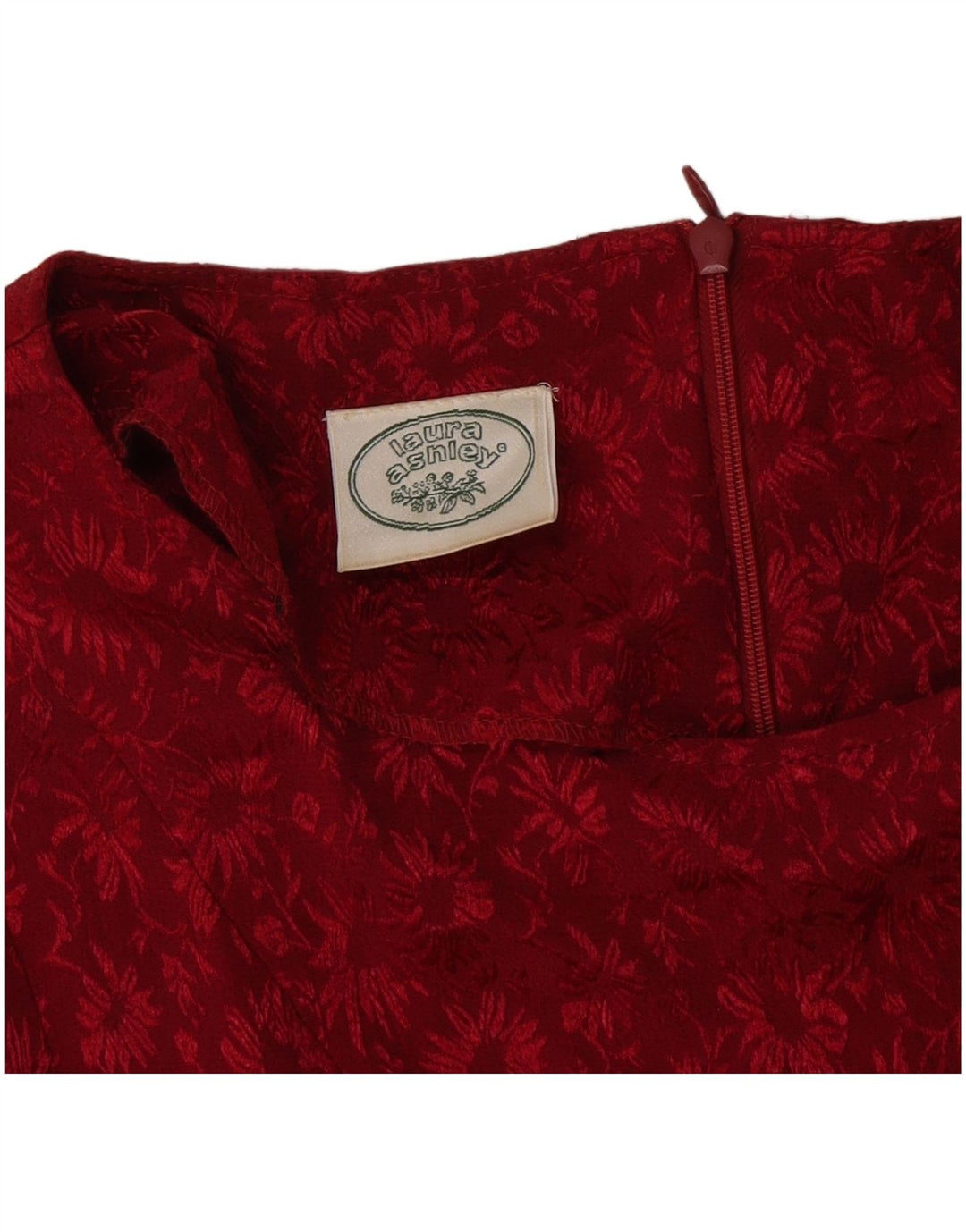 Женское платье макси Laura Ashley UK 12, средний красный с цветочным принтом