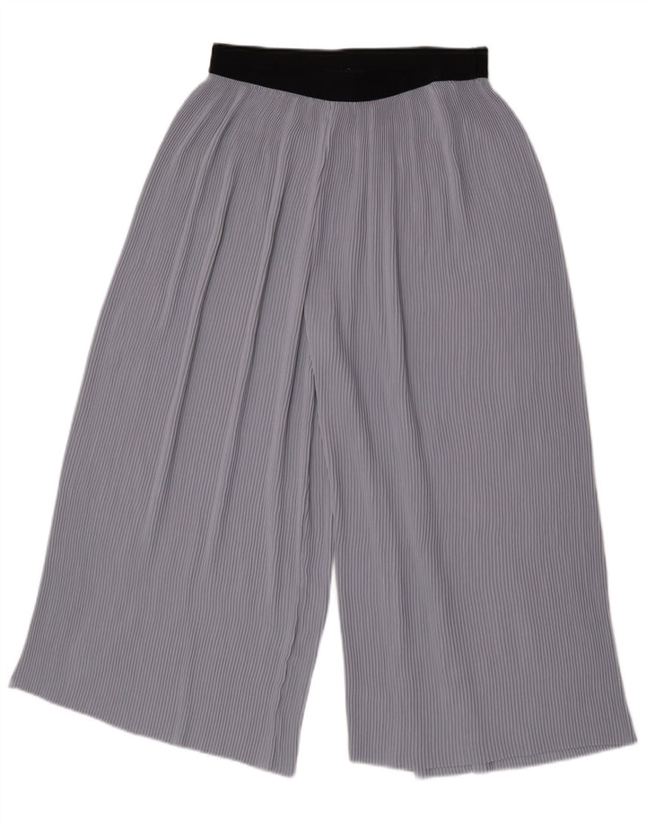 Женские брюки-капри Zara, средние W28 L21, синие цветные блоки
