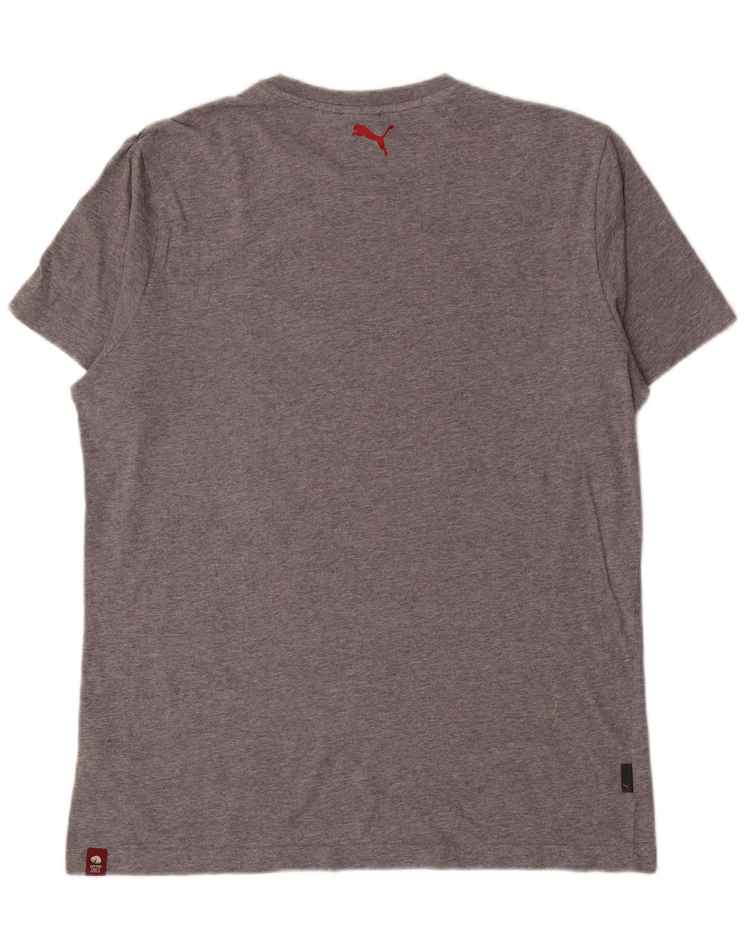 Мужская футболка с рисунком Puma, большая, серая