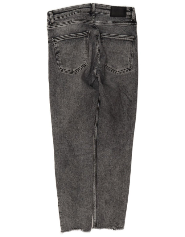 Женские узкие джинсы Zara EU 36 XS W26 L26, серый хлопок