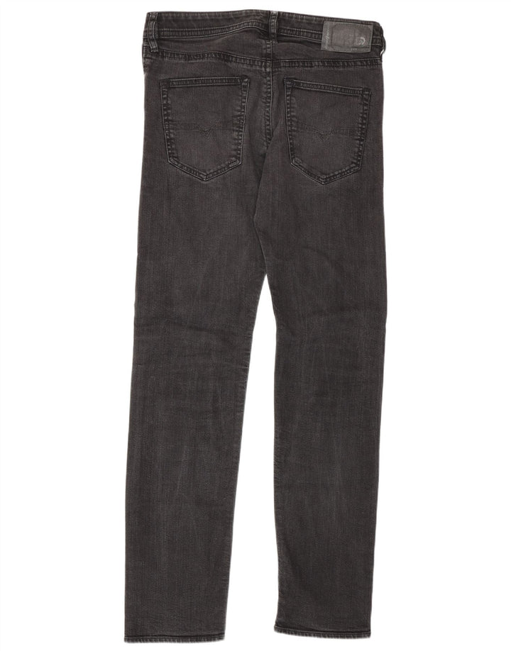 Мужские узкие джинсы Diesel W30 L31, черный хлопок