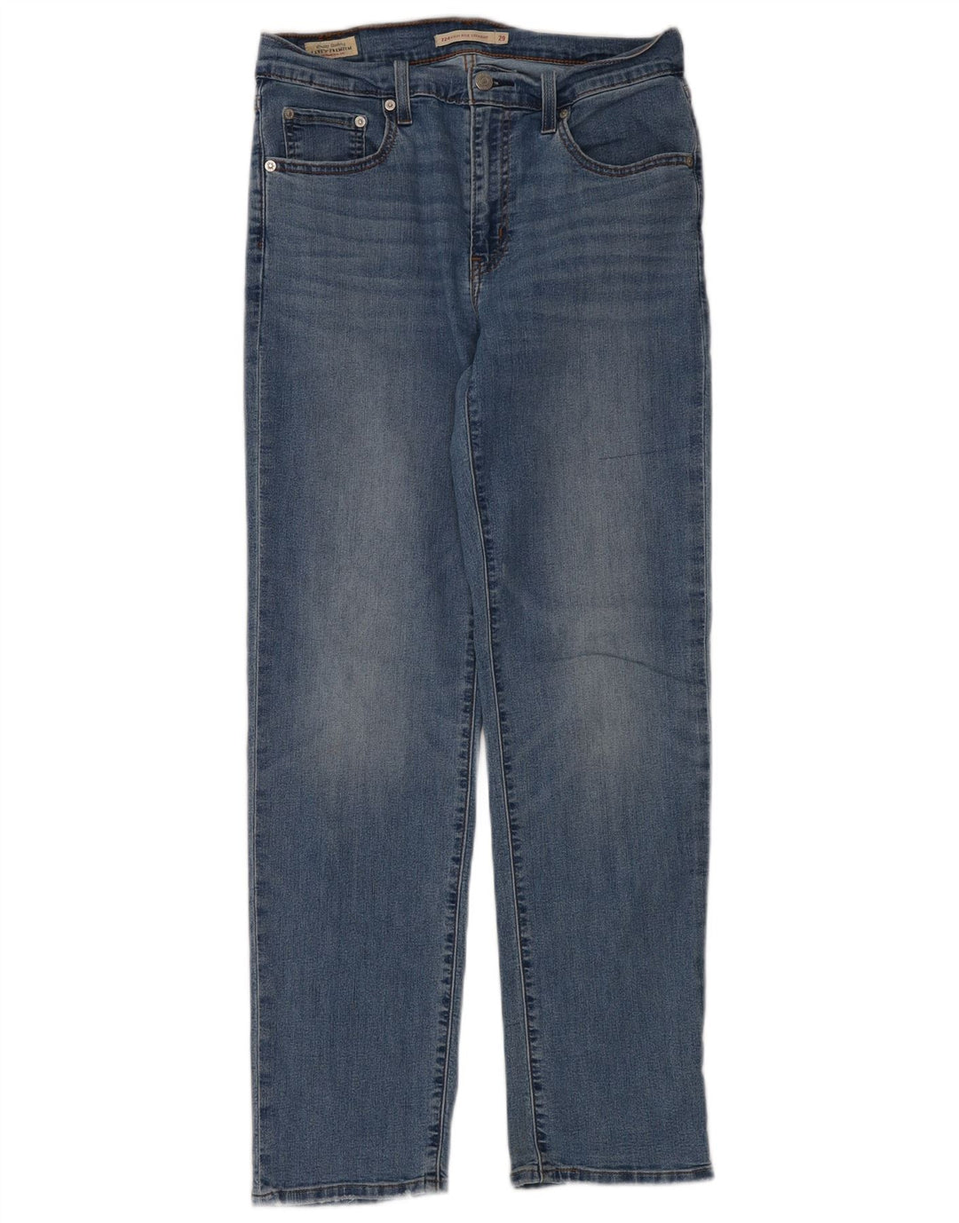 Женские прямые джинсы Levi's 724 с высокой посадкой W29 L30 синие