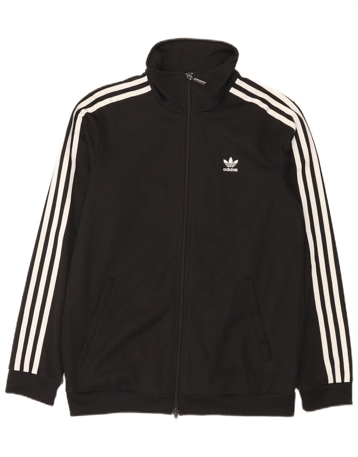 Женский спортивный костюм Adidas Top Jacket UK 10, маленький черный хлопок