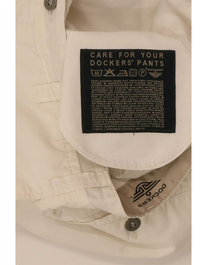 Женские прямые капри Dockers W31 L22 Off White