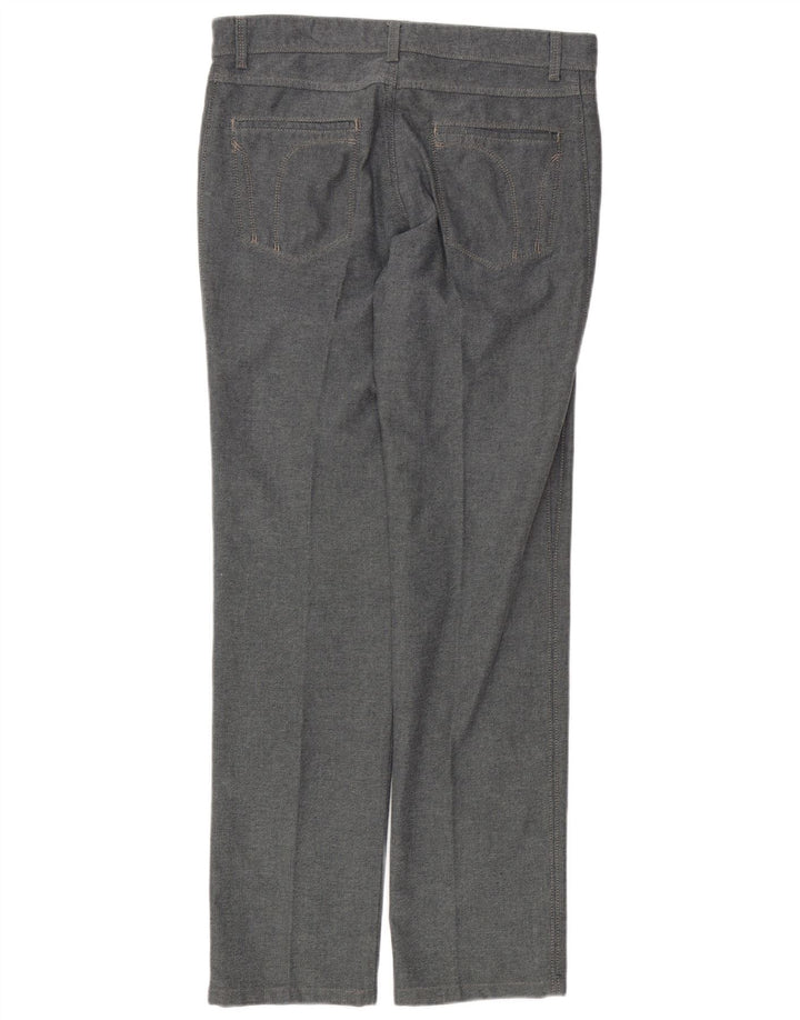 Trussardi Женские прямые повседневные брюки W30 L34 Серые