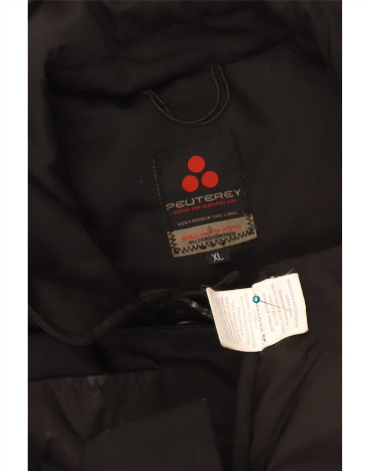 Мужская ветровка PEUTEREY UK 42 XL, черный полиэстер