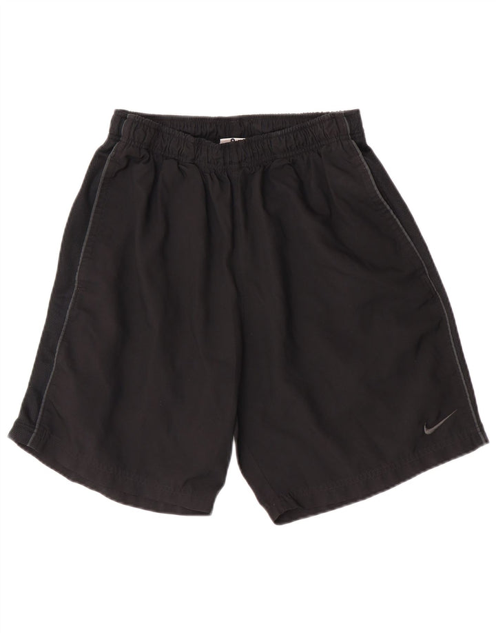 Мужские спортивные шорты Nike Dri Fit, средний черный полиэстер