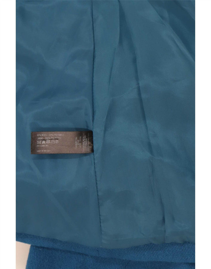 Женское полупальто John Rocha UK 22 3XL, синяя шерсть