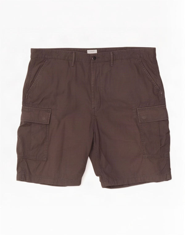 Levi's Mens Cargo Shorts W44 2XL Grey Cotton