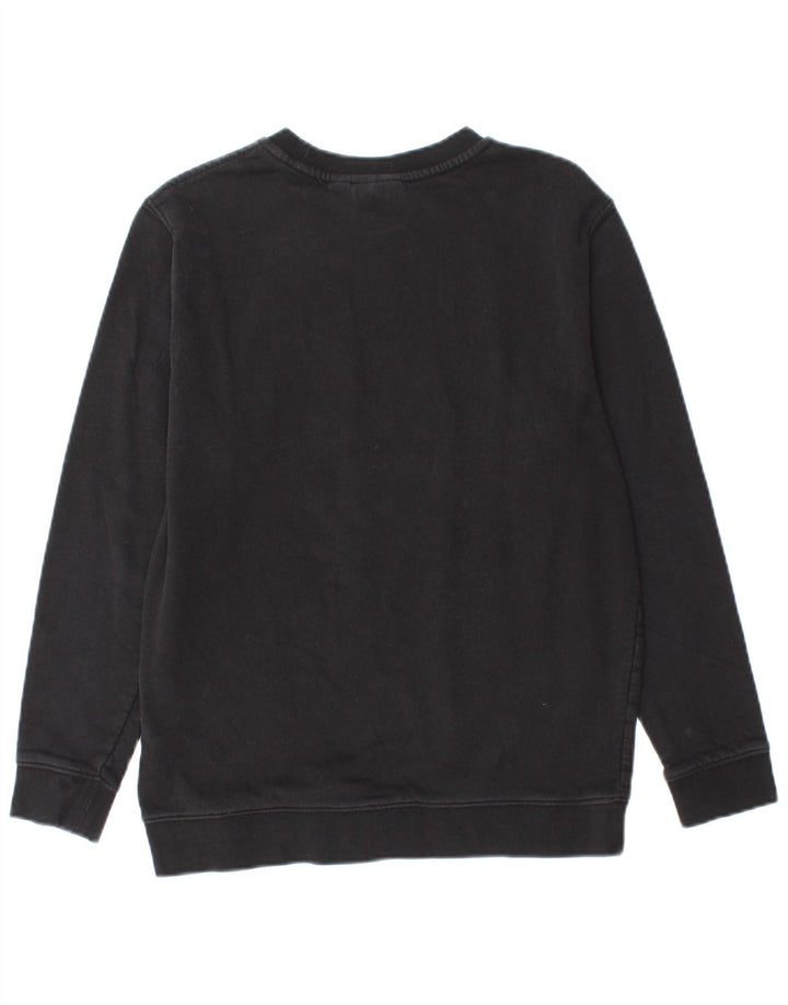 Женский свитер с рисунком VANS UK 14, большой размер, черный хлопок