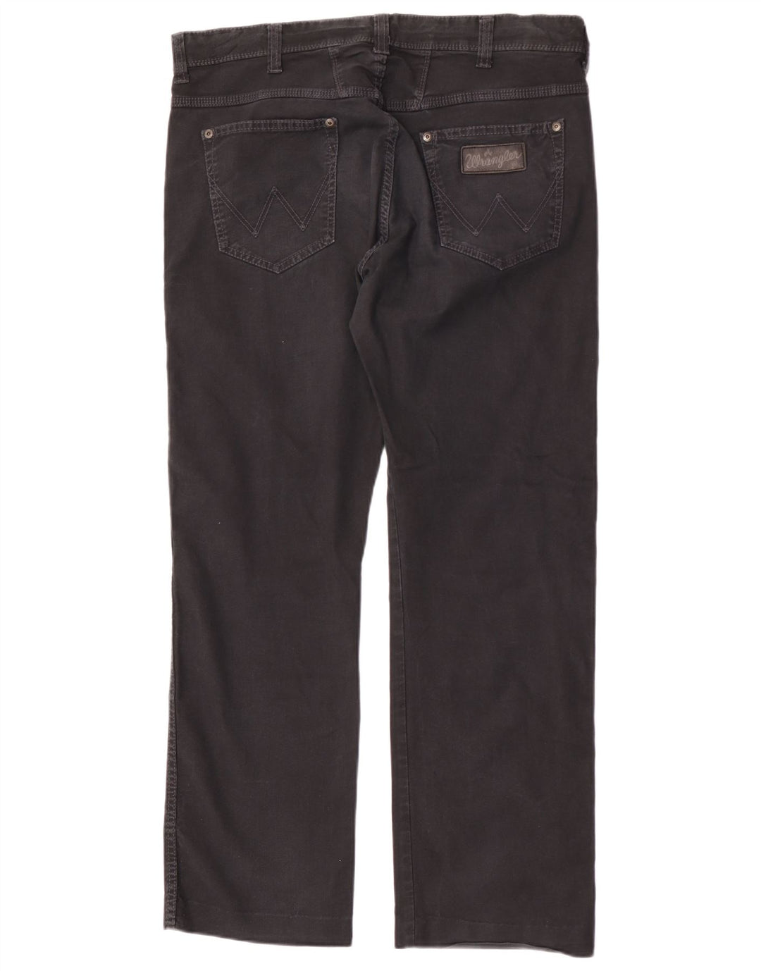 Мужские прямые джинсы Wrangler Clyde W36 L32, черный хлопок