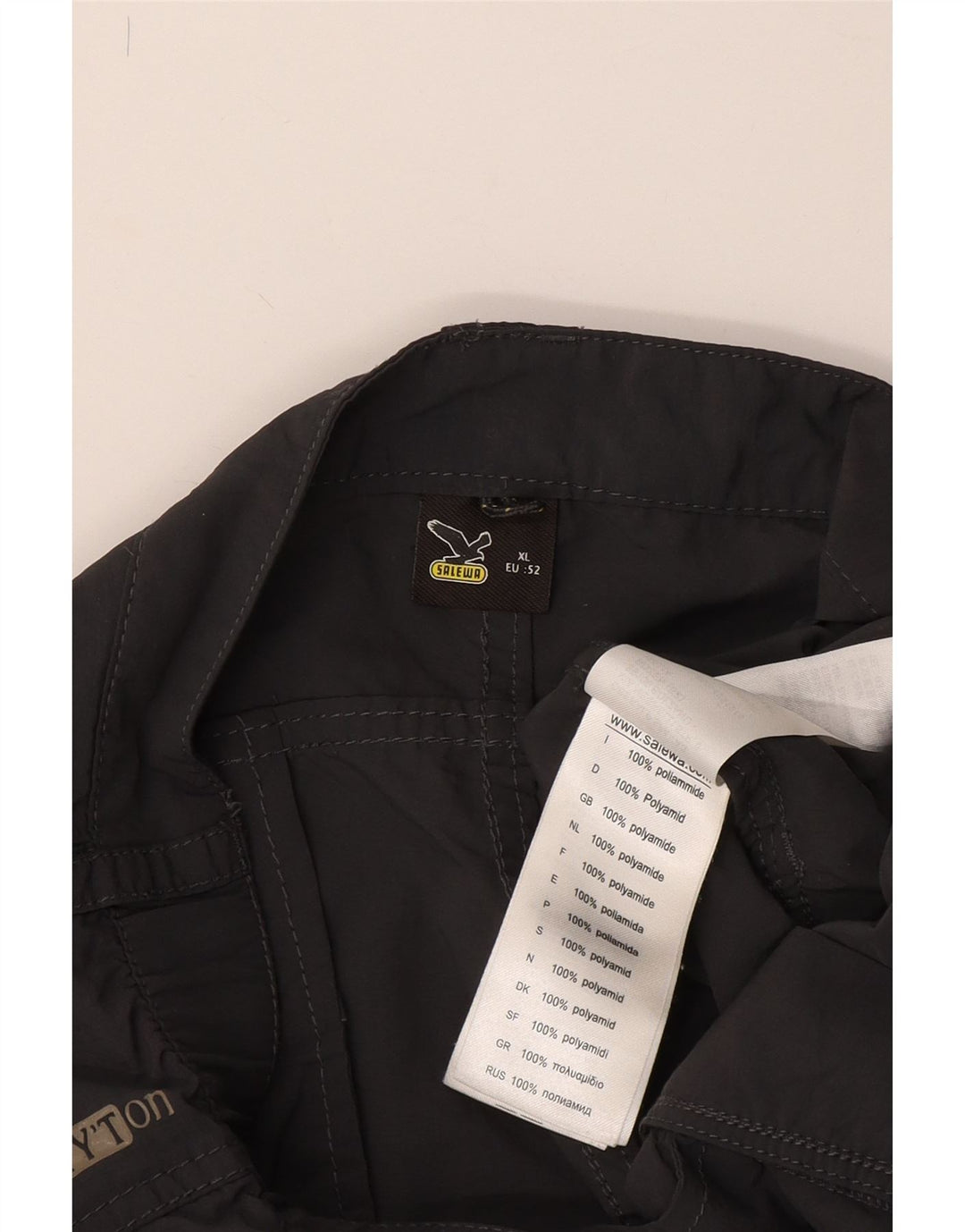 SALEWA Мужские шорты-карго IT 52 XL W38 Серые Полиамид