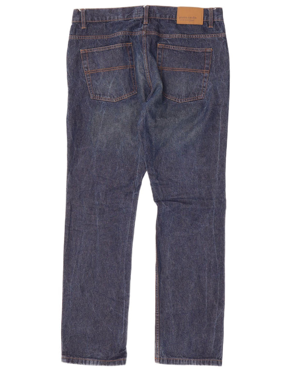 Мужские прямые джинсы Pierre Cardin W38 L33, синие, хлопок