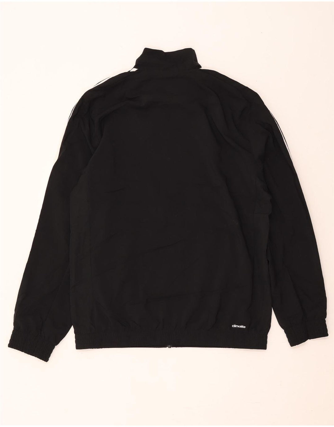 Мужская спортивная куртка Adidas Climalite UK 42/44, большой черный полиэстер