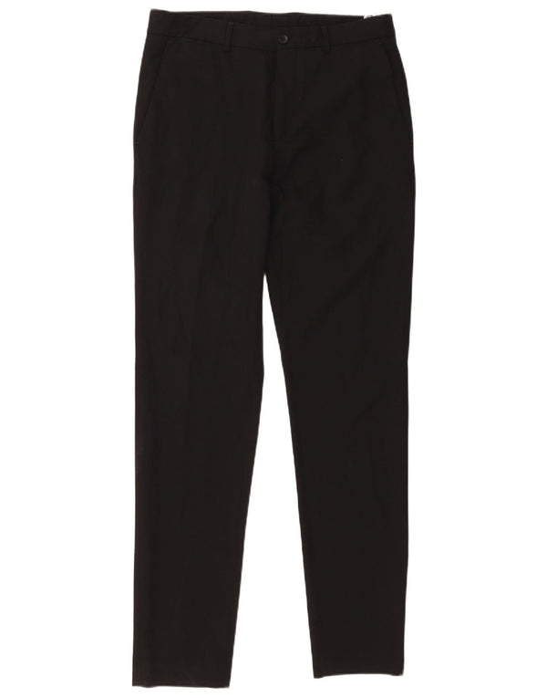 Мужские узкие брюки-чиносы Zara EU 38 Small W30 L33 Черные вискозы