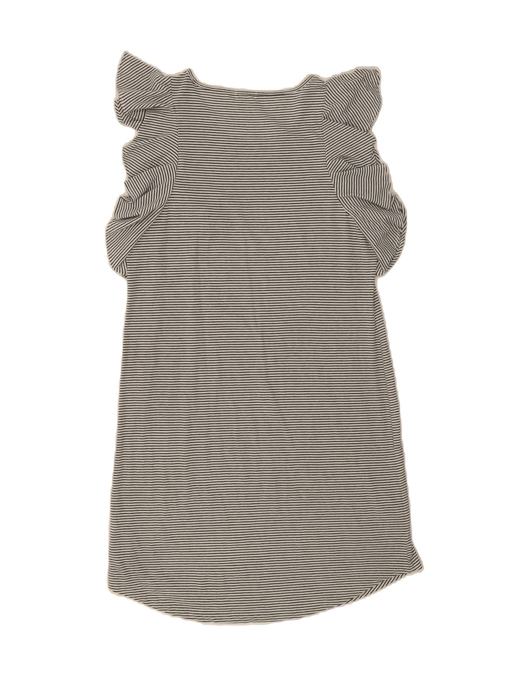 J. CREW Womens Basic Dress UK 10 Small Black Pinstripe Cotton Vintage J. Crew and Second-Hand J. Crew from Messina Hembry 