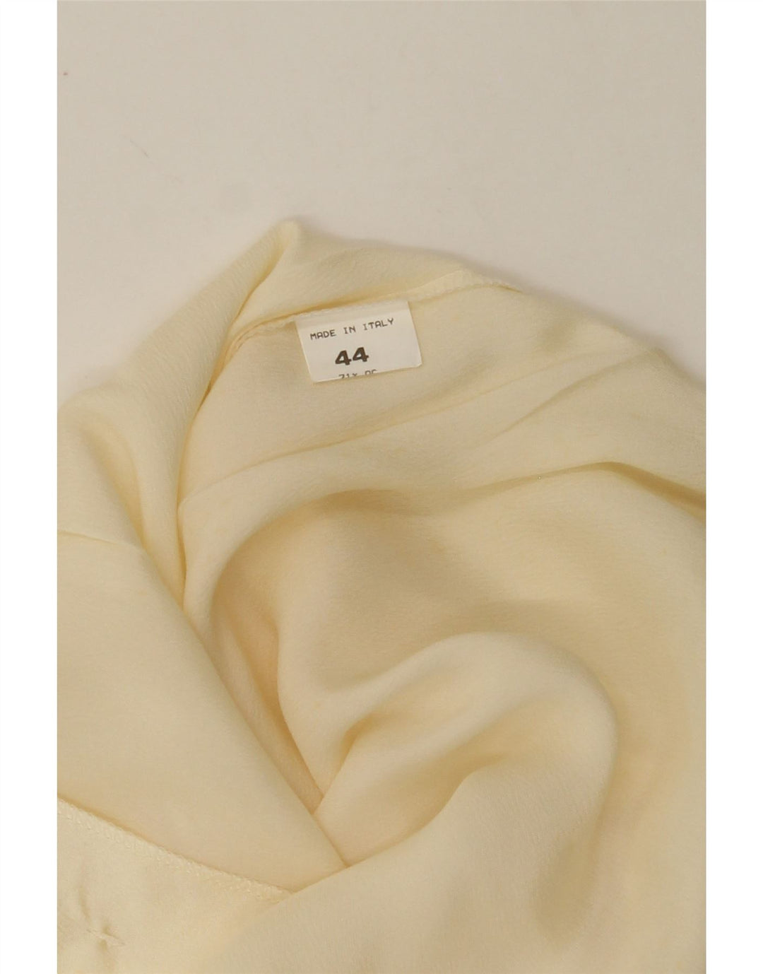 VINTAGE Womens Shirt Blouse IT 44 Medium Off White Vintage Vintage and Second-Hand Vintage from Messina Hembry 