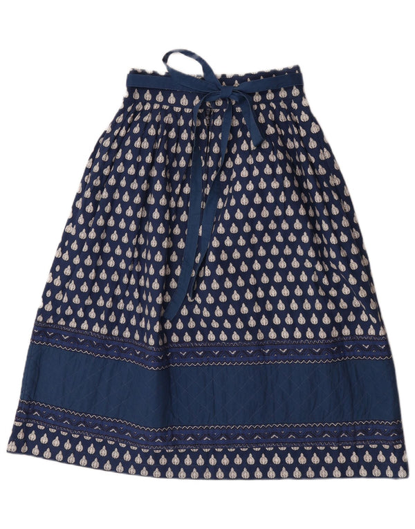 Charles Demery Женская юбка-трапеция с абстрактным узором W28 Средний синий Богемия