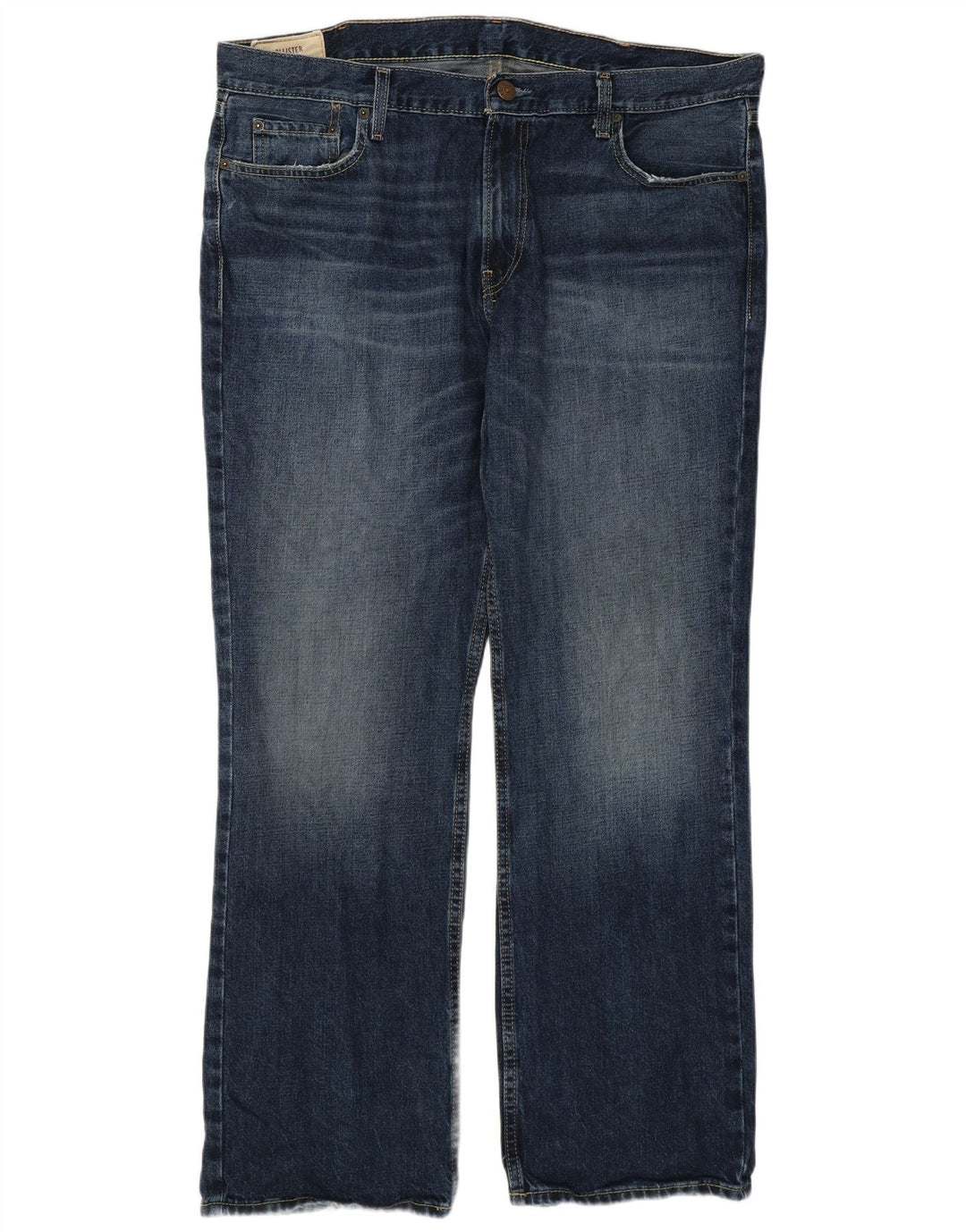 Мужские джинсы Hollister Bootcut W38 L30 темно-синие, хлопок
