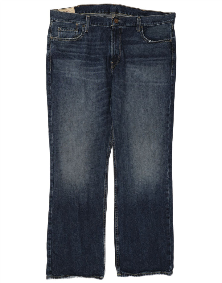 Мужские джинсы Hollister Bootcut W38 L30 темно-синие, хлопок