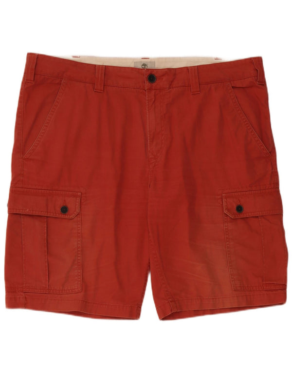 Мужские шорты карго Timberland W40 XL красные, хлопок