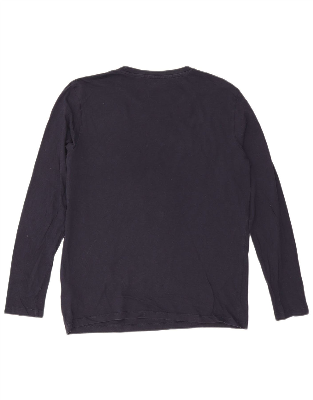 Мужской топ Jack & Jones с длинным рукавом, большой размер, темно-синий, хлопок