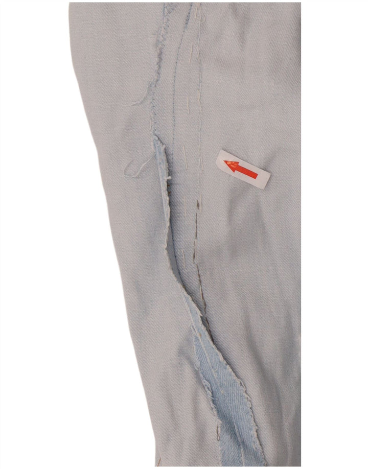 Женская джинсовая юбка Levi's W32, большая синяя, хлопок