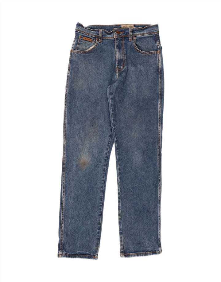 Мужские прямые джинсы WRANGLER Texas W28 L30 синие
