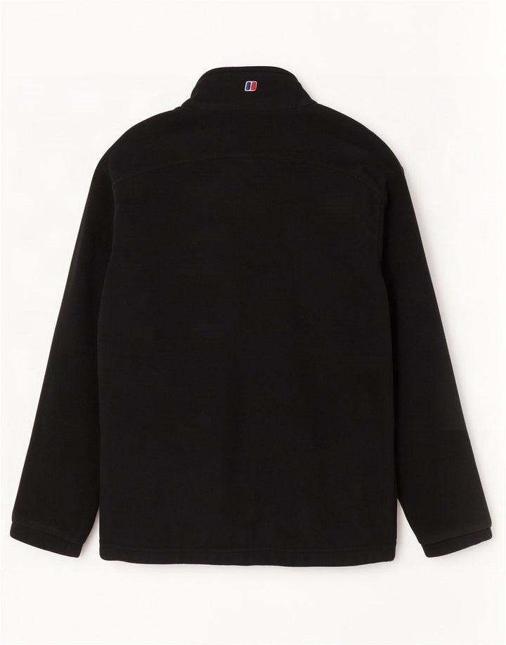 Мужская флисовая куртка Berghaus UK 40, большая черная, полиэстер