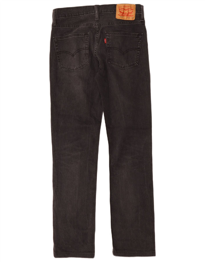 Мужские джинсы Levi's Slim 511 W30 L30, черный хлопок
